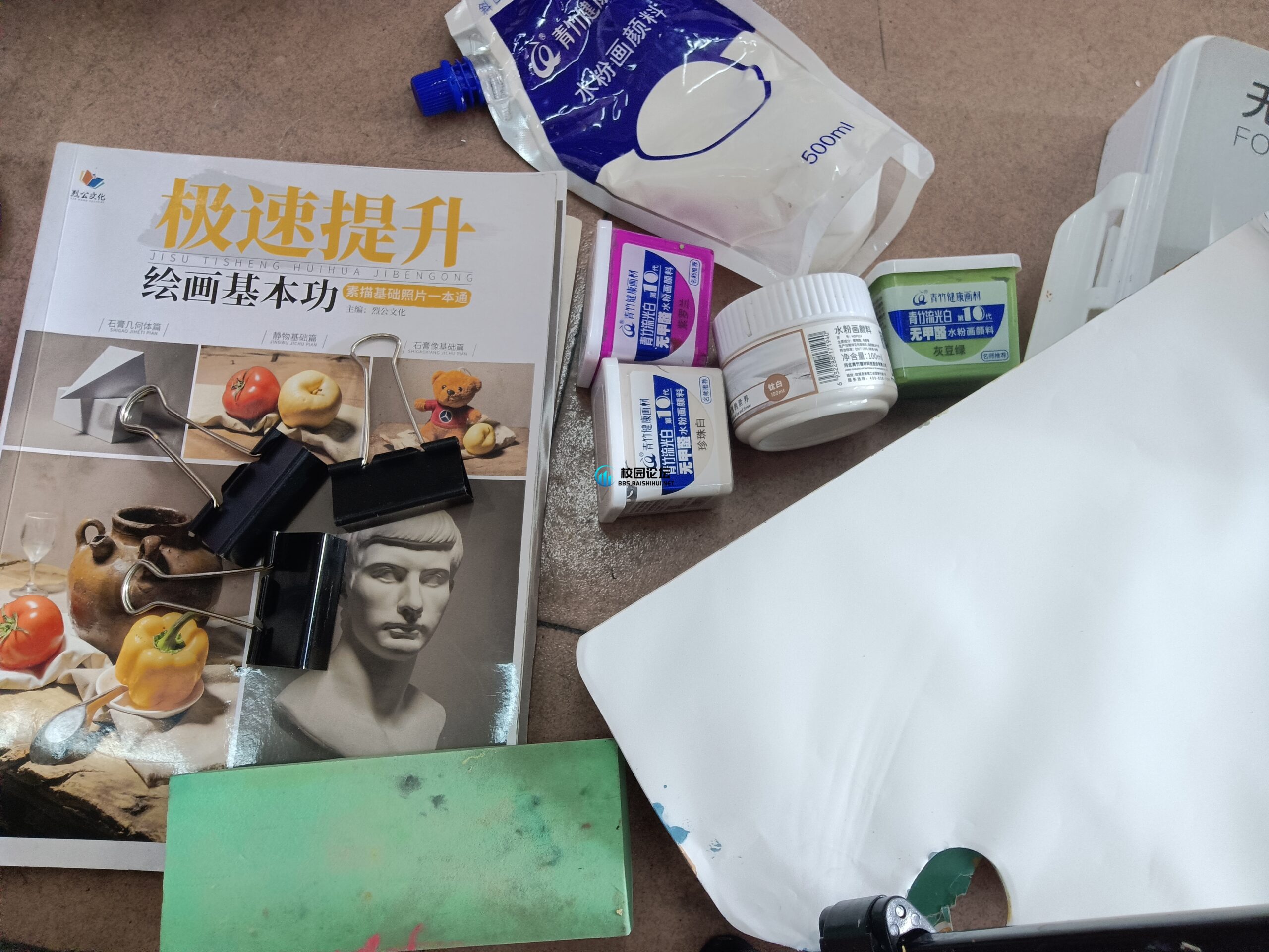 出青竹颜料 送图二 - 校园论坛