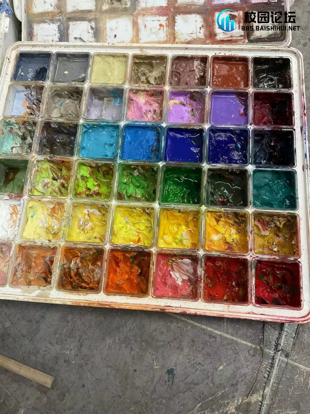 出颜料，价格好说，有意者私 - 校园论坛