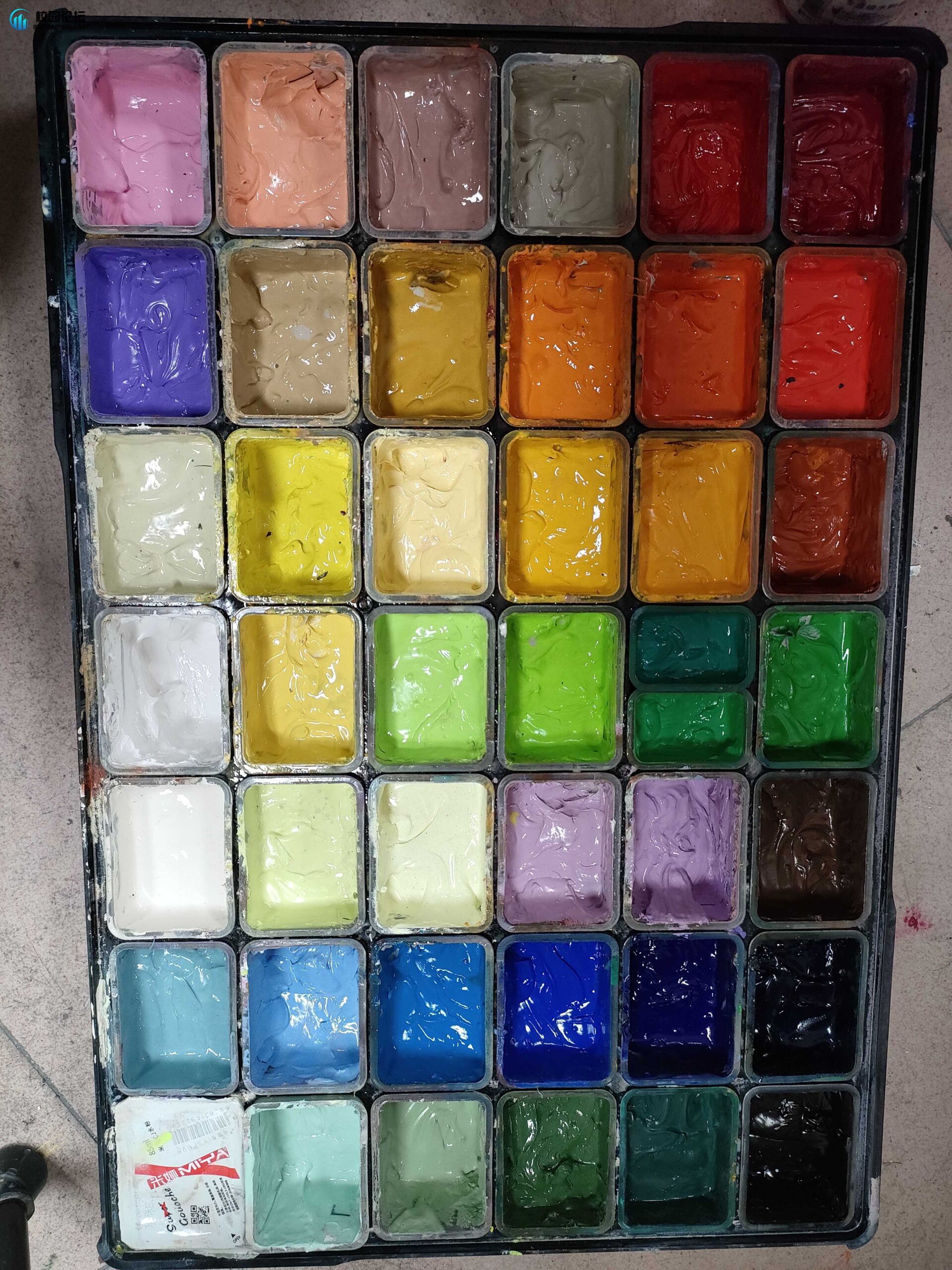 出一套米娅颜料，价格可以议，送画具 - 校园论坛