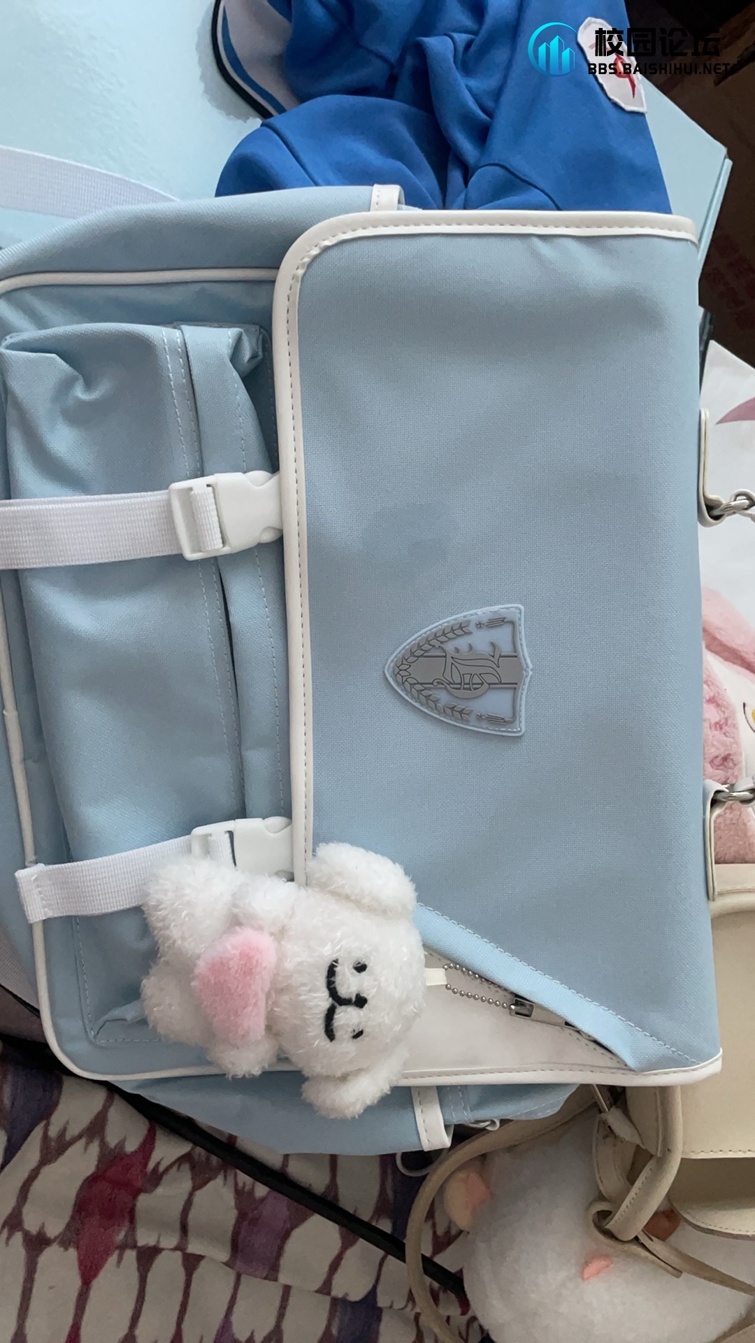 有没有同学捡到个线条小狗挂件 - 校园论坛