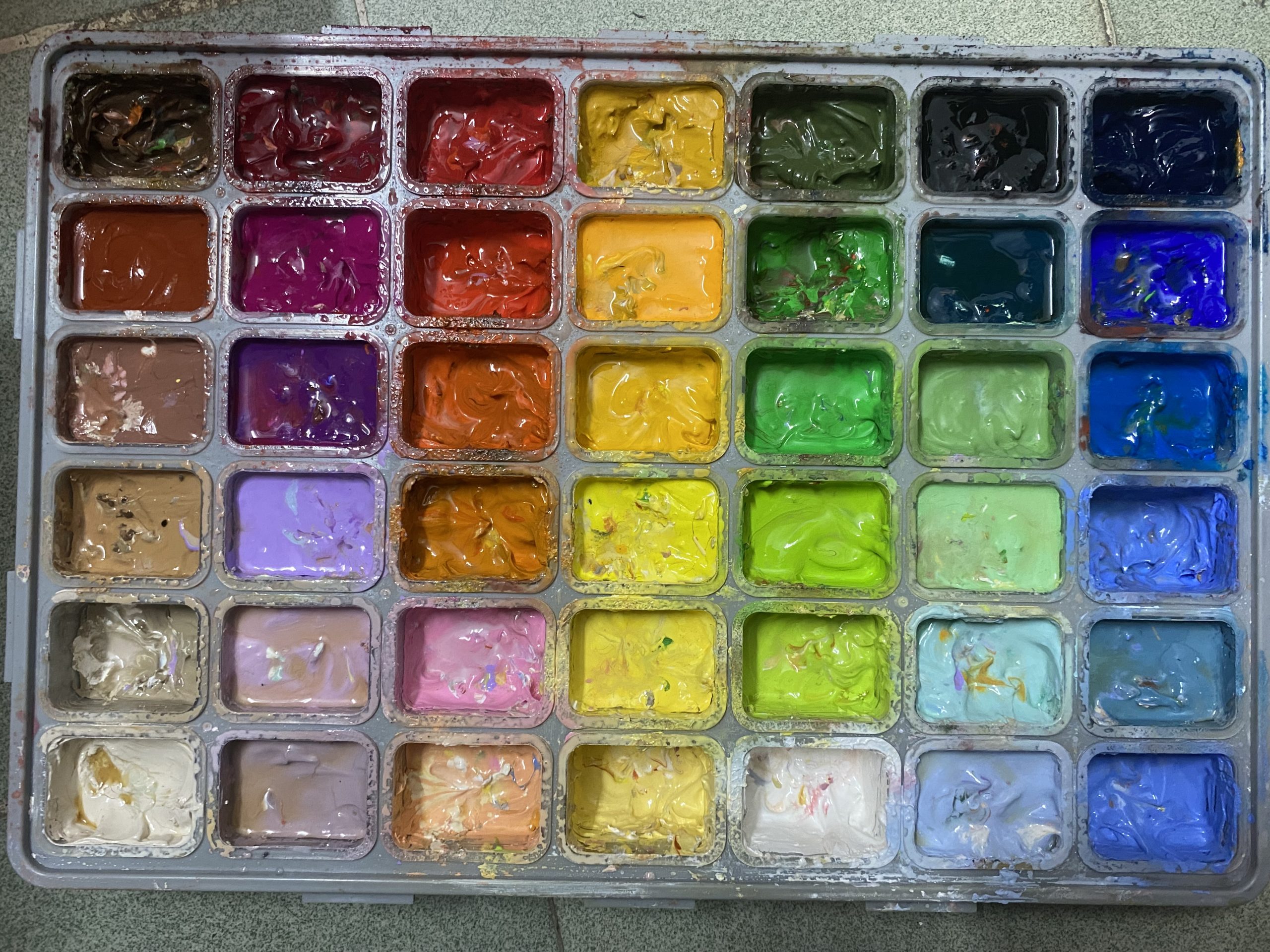 出三盒美邦颜料 有意可➕okzzzst - 校园论坛